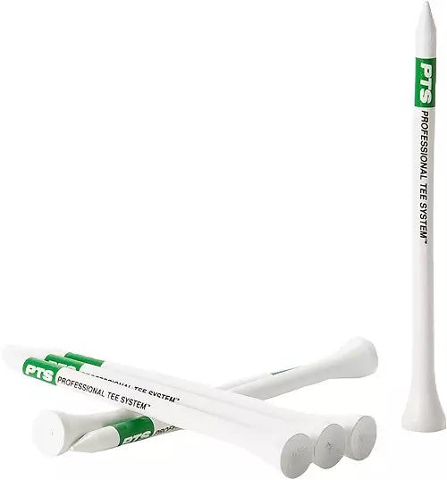 Pride Sports 4" PTS Pro Length Max - 50 Count White/Green Tees - The Golf Guys Online