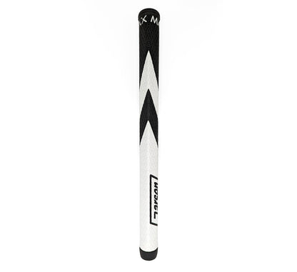 GARSEN LARGE PUTTER GRIP BLACK/WHITE SMOOTH - The Golf Guys Online