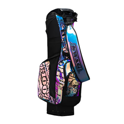 Swag Golf - Pearlescent Franklin Stand Bag - Benjamin Franklin Golf Bag - The Golf Guys Online