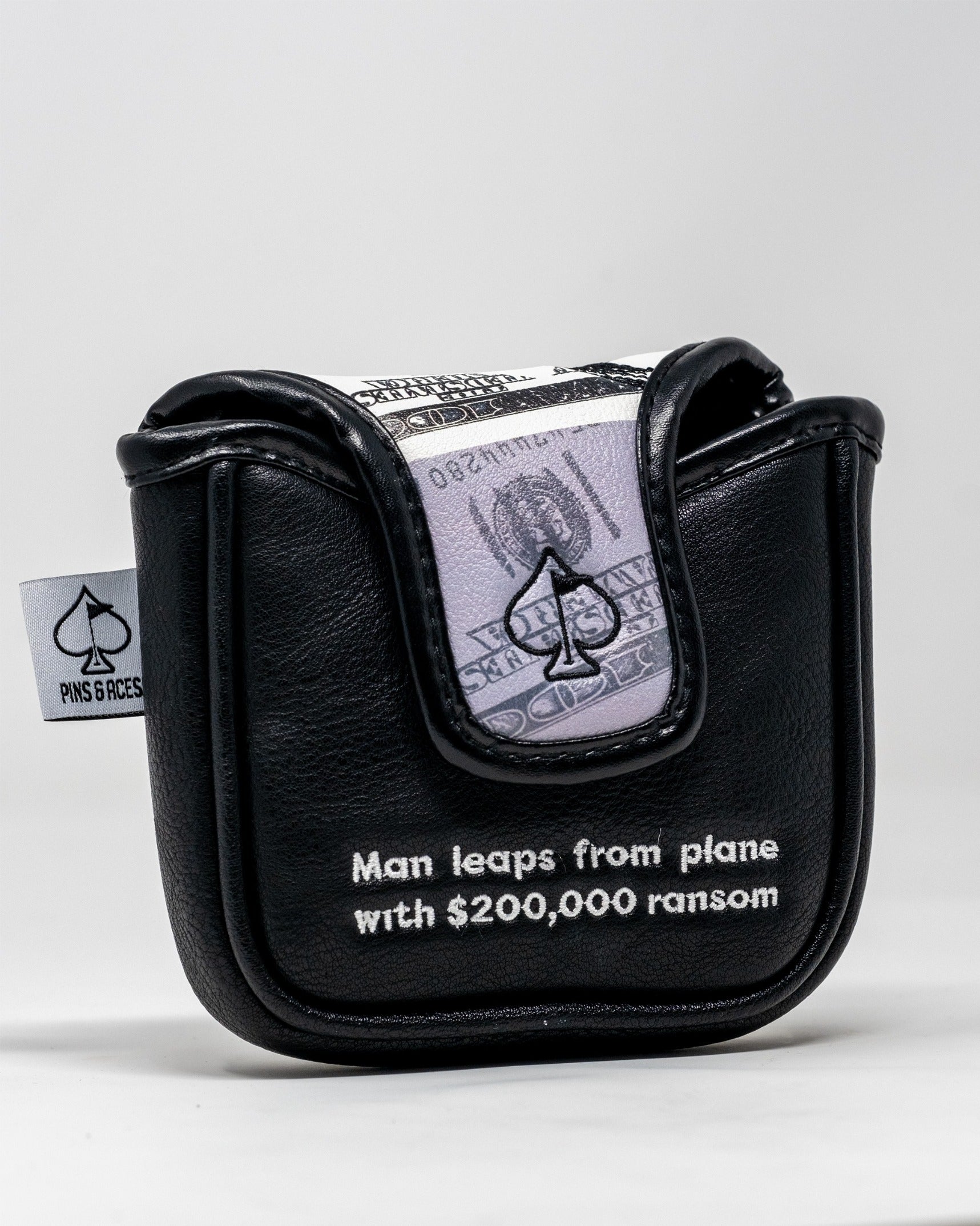 Pins and Aces D.B. Cooper Mallet Putter Cover