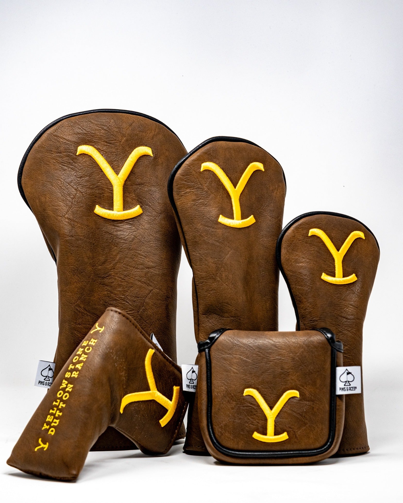 Pins and Aces Yellowstone Putter Cover - Thumbnail 3