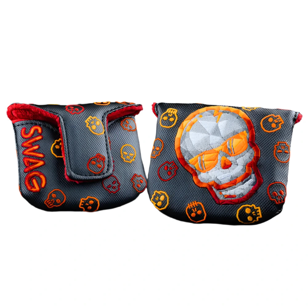 Swag Golf - Polygon Skull 2022 Mallet Putter Headcover - The Golf Guys Online