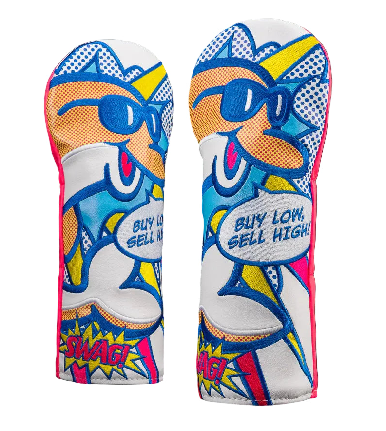 Limited Swag Golf - Pop Art Flipper Fairway Wood Headcover *opened, no bag*