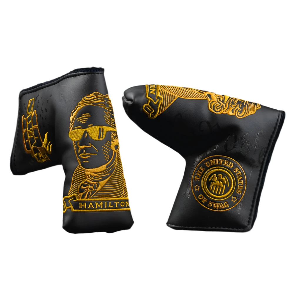 Swag Golf - Broadway Hamilton Handsome One Blade Putter Headcover *opened, no bag* - The Golf Guys Online