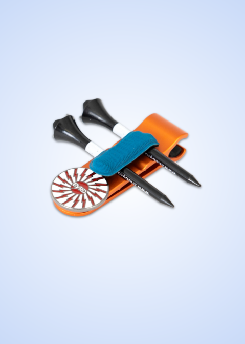 THE BYRD GOLF CLYP - Orange Oriole - The Golf Guys Online