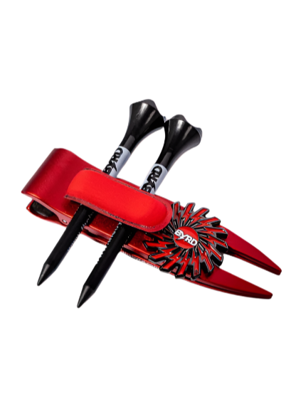 THE BYRD GOLF DIVOT CLYP - Red Finch - The Golf Guys Online