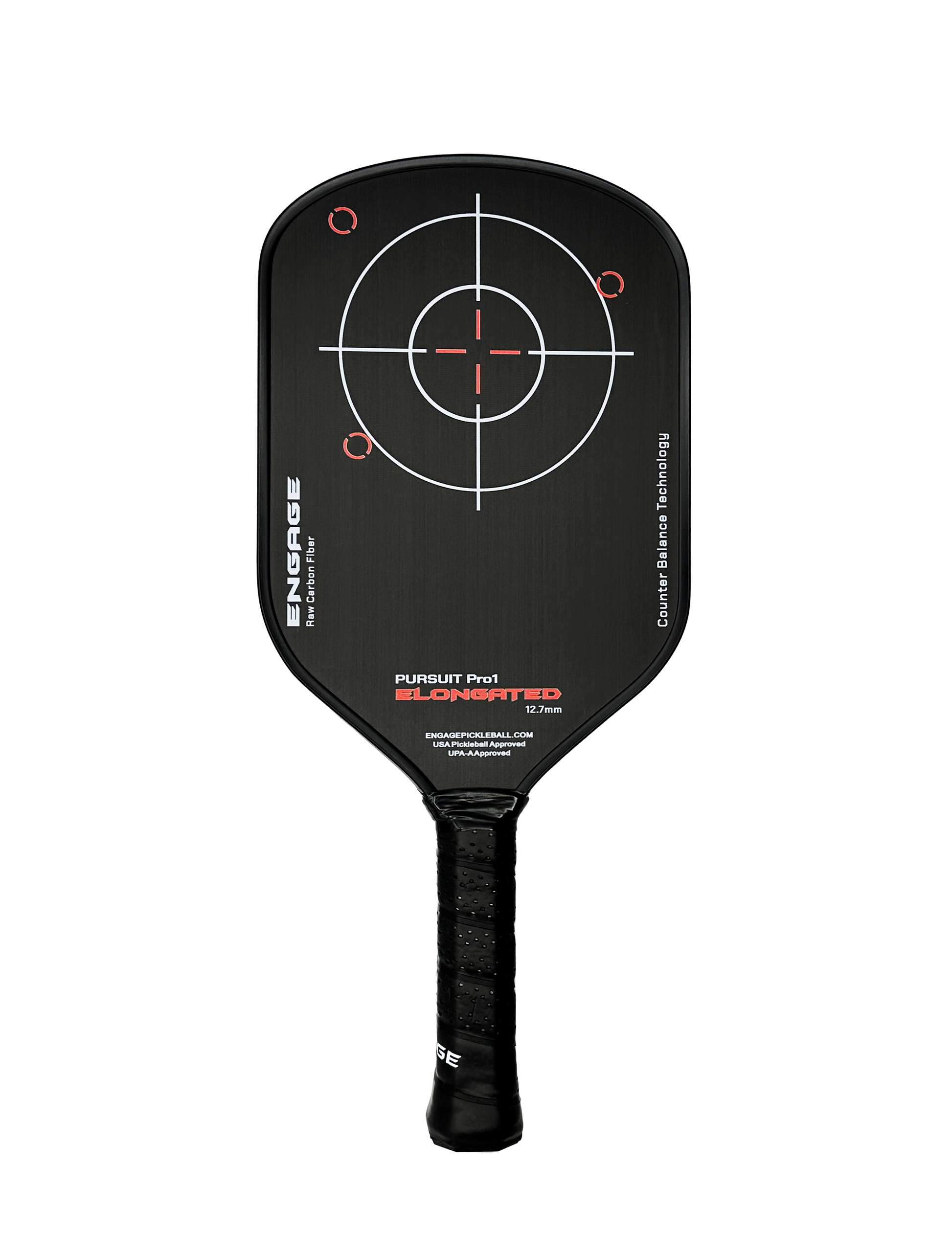 NEW GRAPHIC. Pursuit Pro1 Elongated 12.7 Power Series | Raw Carbon Fiber