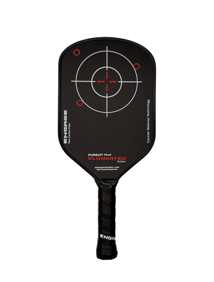 NEW GRAPHIC. Pursuit Pro1 Elongated 15.2 Power Series | Raw Carbon Fiber
