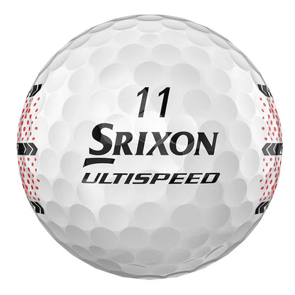 Srixon 2026 Q-Star Ultispeed TrackLine White Golf Balls
