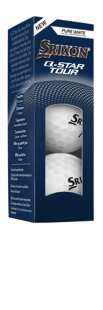 Srixon Q-Star Tour 2026 White Golf Balls