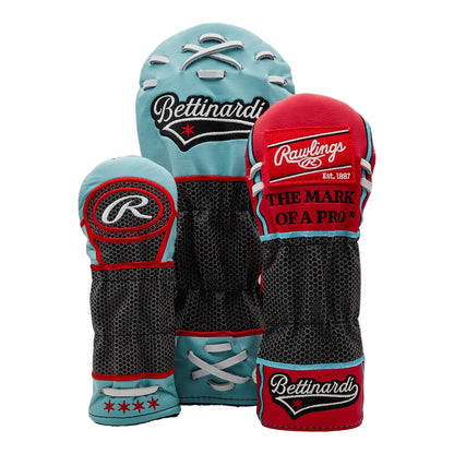 Limited Bettinardi x Rawlings Blue Glove Wood Headcover Set