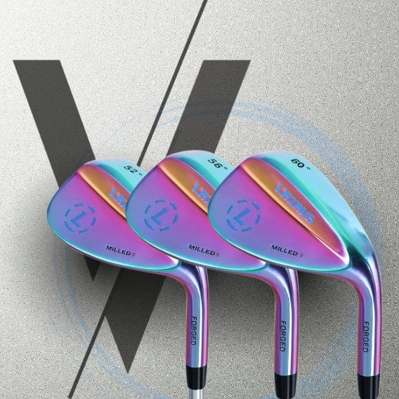 Lazrus Golf - Milled V Wedges Set (52°, 56° & 60°) - The Golf Guys Online
