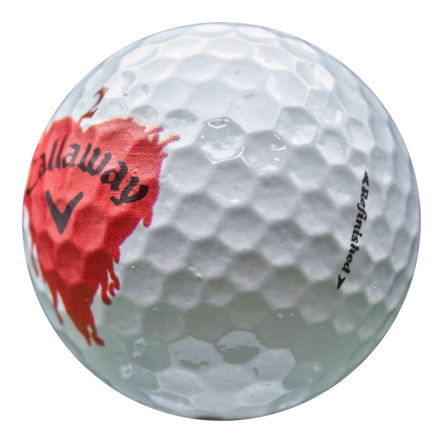 Refurbished Callaway Chrome Soft Bleeding Hearts Golf Balls