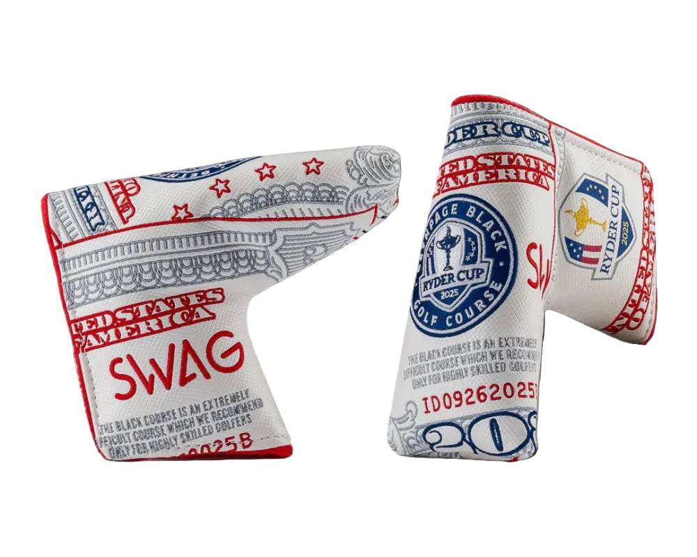 Limited Swag Golf - Ryder Cup 2025 Dollar Bill Blade Putter Headcover