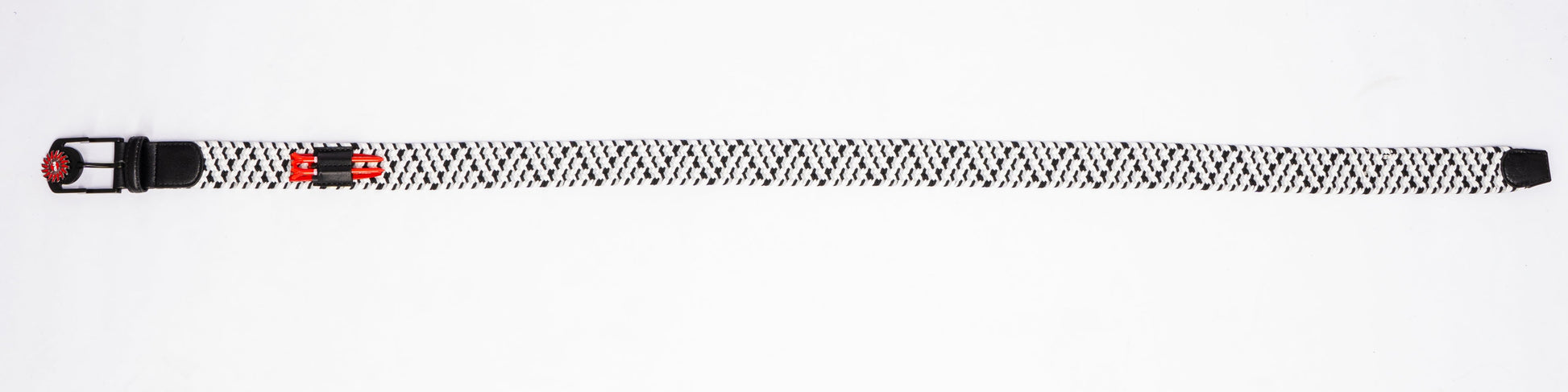 THE BRAIDED BYRD GOLF BELT - Black Capped Chickadee - The Golf Guys Online