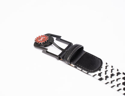 THE BRAIDED BYRD GOLF BELT - Black Capped Chickadee - The Golf Guys Online