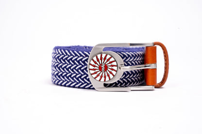 THE BRAIDED BYRD GOLF BELT - Mountain Bluebyrd - The Golf Guys Online