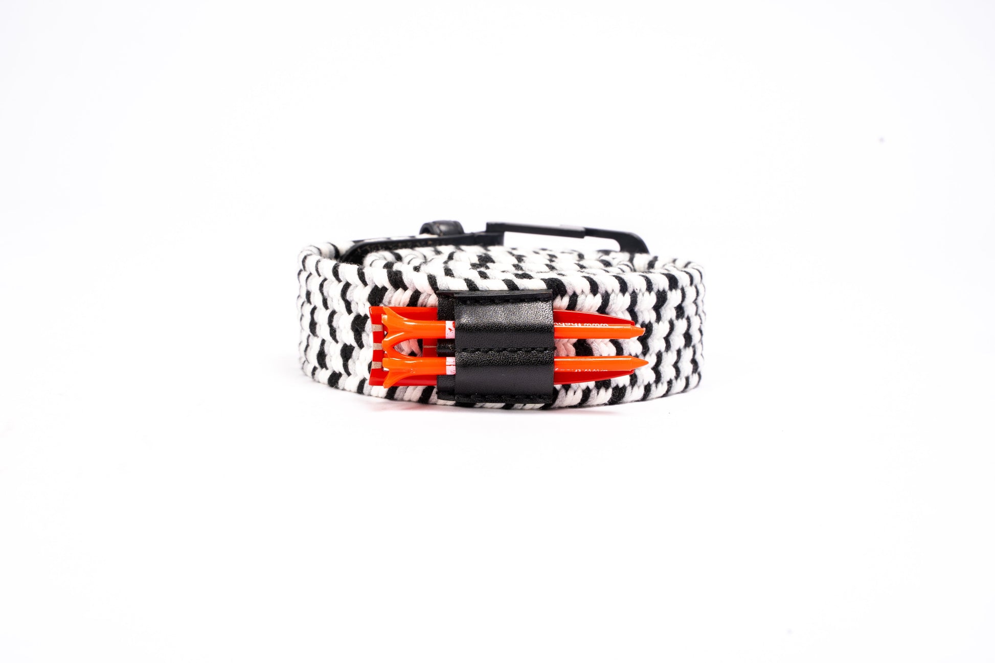 THE BRAIDED BYRD GOLF BELT - Black Capped Chickadee - The Golf Guys Online