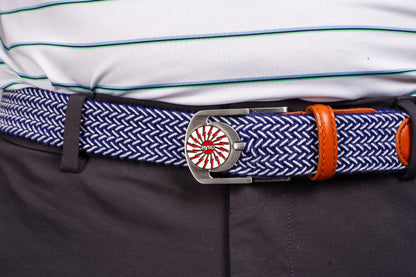 THE BRAIDED BYRD GOLF BELT - Mountain Bluebyrd - The Golf Guys Online