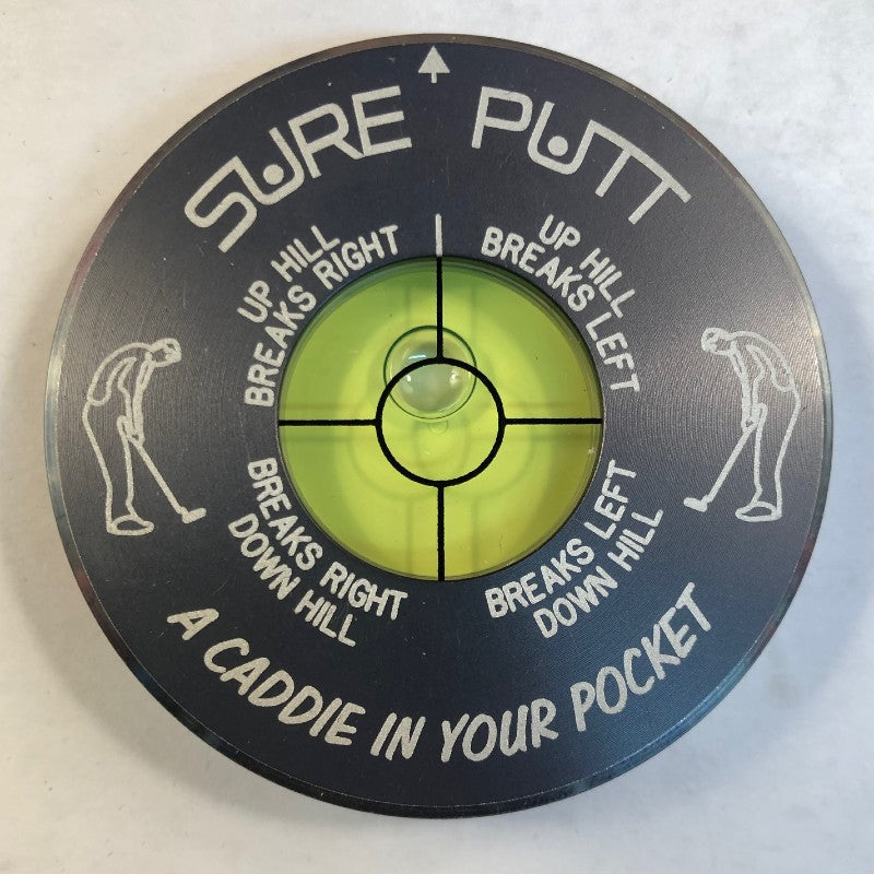 Sure Putt Pro Golf Green Reader - Gunmetal - The Golf Guys Online