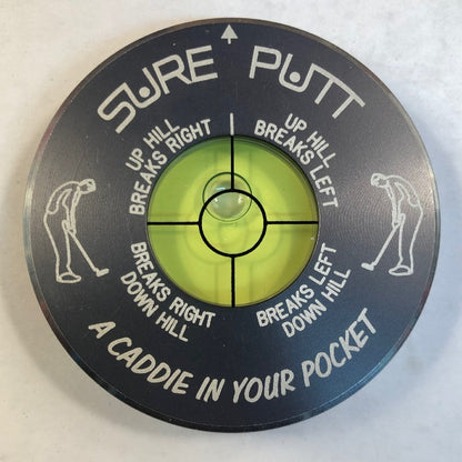 Sure Putt Pro Golf Green Reader - Gunmetal - The Golf Guys Online
