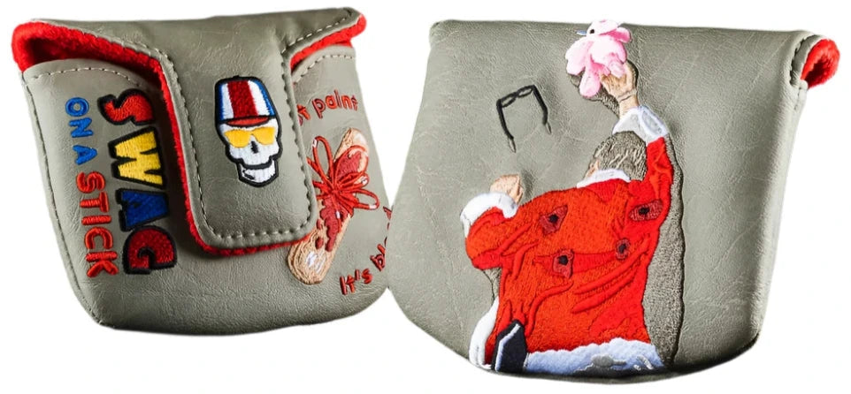 Swag Golf - F***ING Santy Claus Mallet Putter Headcover *opened, no bag* - The Golf Guys Online