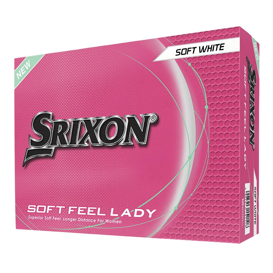 Srixon 2025 Soft Feel Lady 9 Soft White Golf Balls