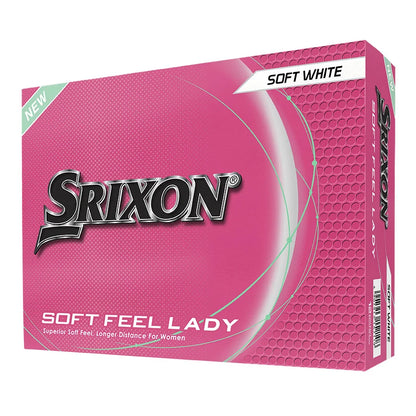 Srixon 2025 Soft Feel Lady 9 Soft White Golf Balls
