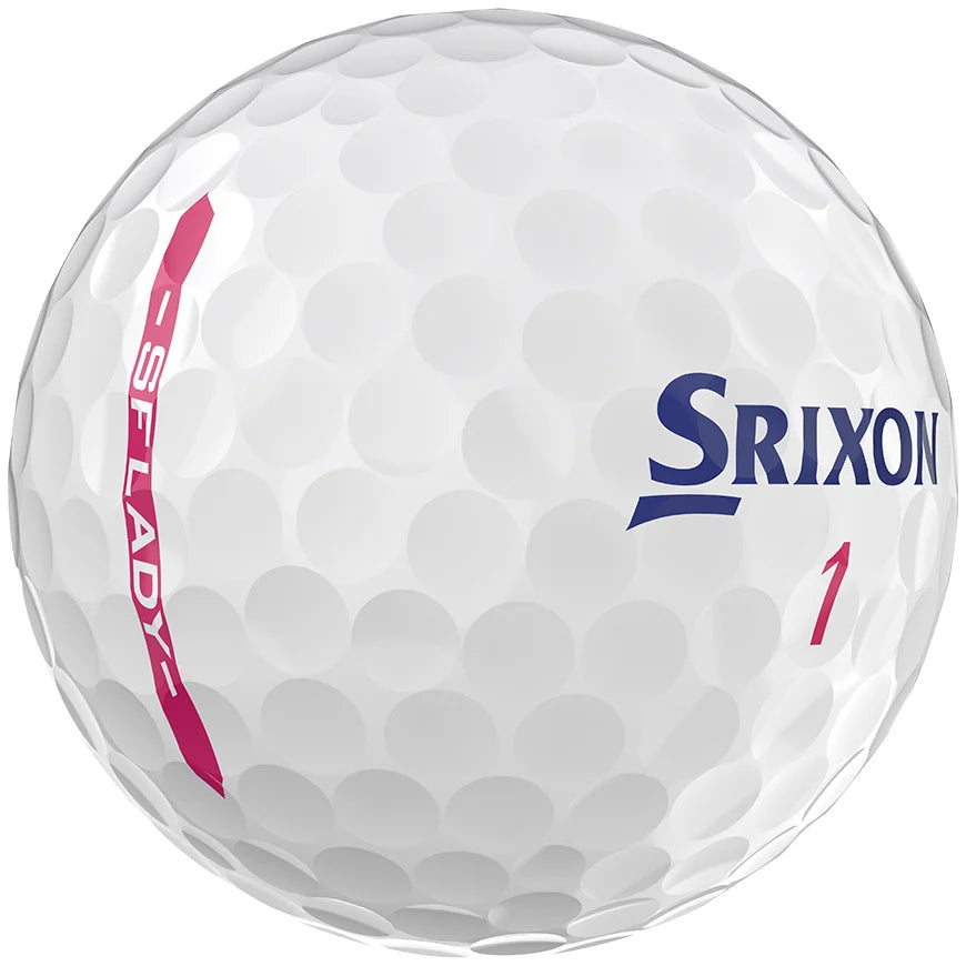 Srixon 2025 Soft Feel Lady 9 Soft White Golf Balls