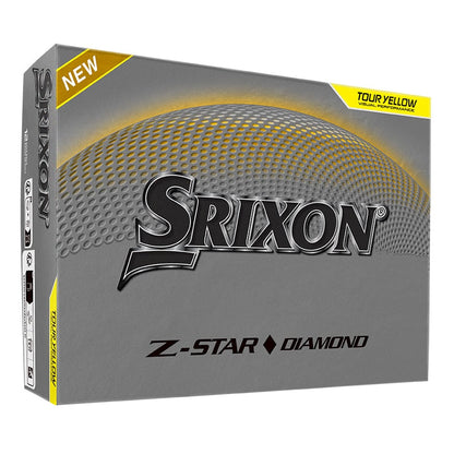 Srixon 2025 Z-Star Diamond 3 Tour Yellow Golf Balls