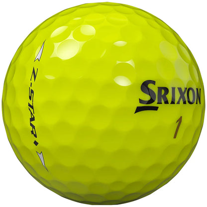 Srixon 2025 Z-Star Diamond 3 Tour Yellow Golf Balls
