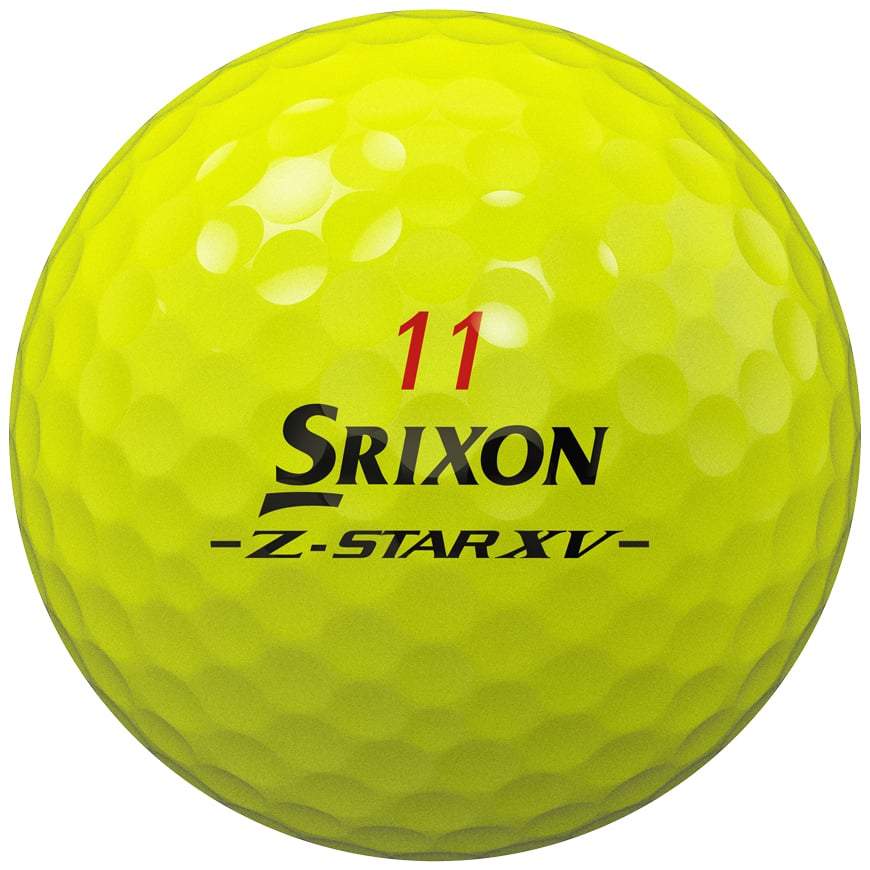 Srixon Z-Star XV 9 Divide Yellow/White Golf Balls