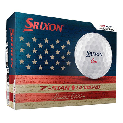Srixon Limited Edition All-American Z-STAR DIAMOND Golf Balls