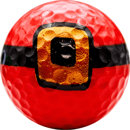 New Novelty Santa's Belt Golf Balls