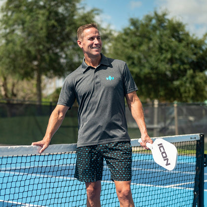 SCALES Men's Print Volley Shorts - The Golf Guys Online