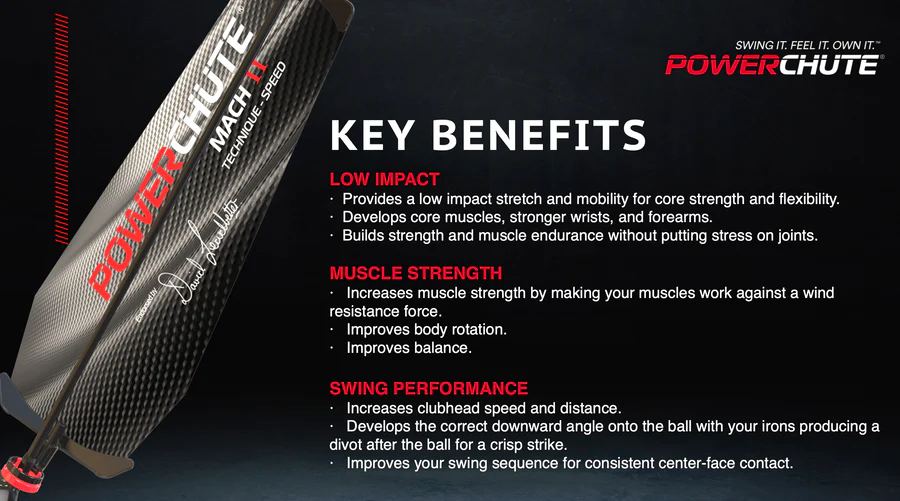 POWERCHUTE® MACH II BY DAVID LEADBETTER - The Golf Guys Online