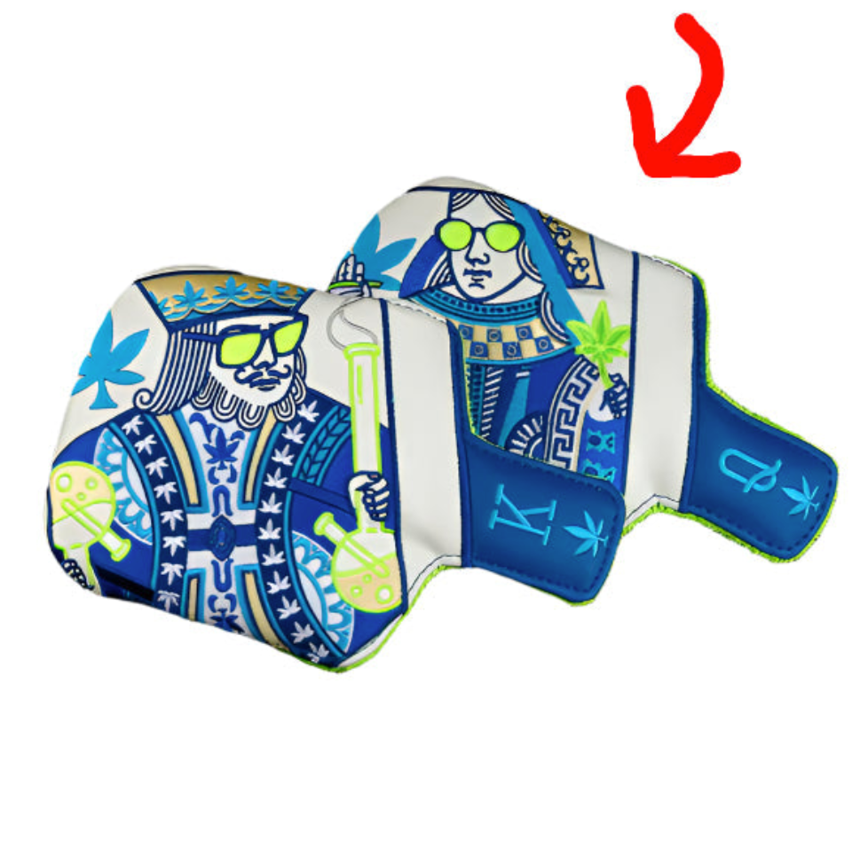 Swag Golf -  Blueberry Kush Queen Mallet Putter Headcover