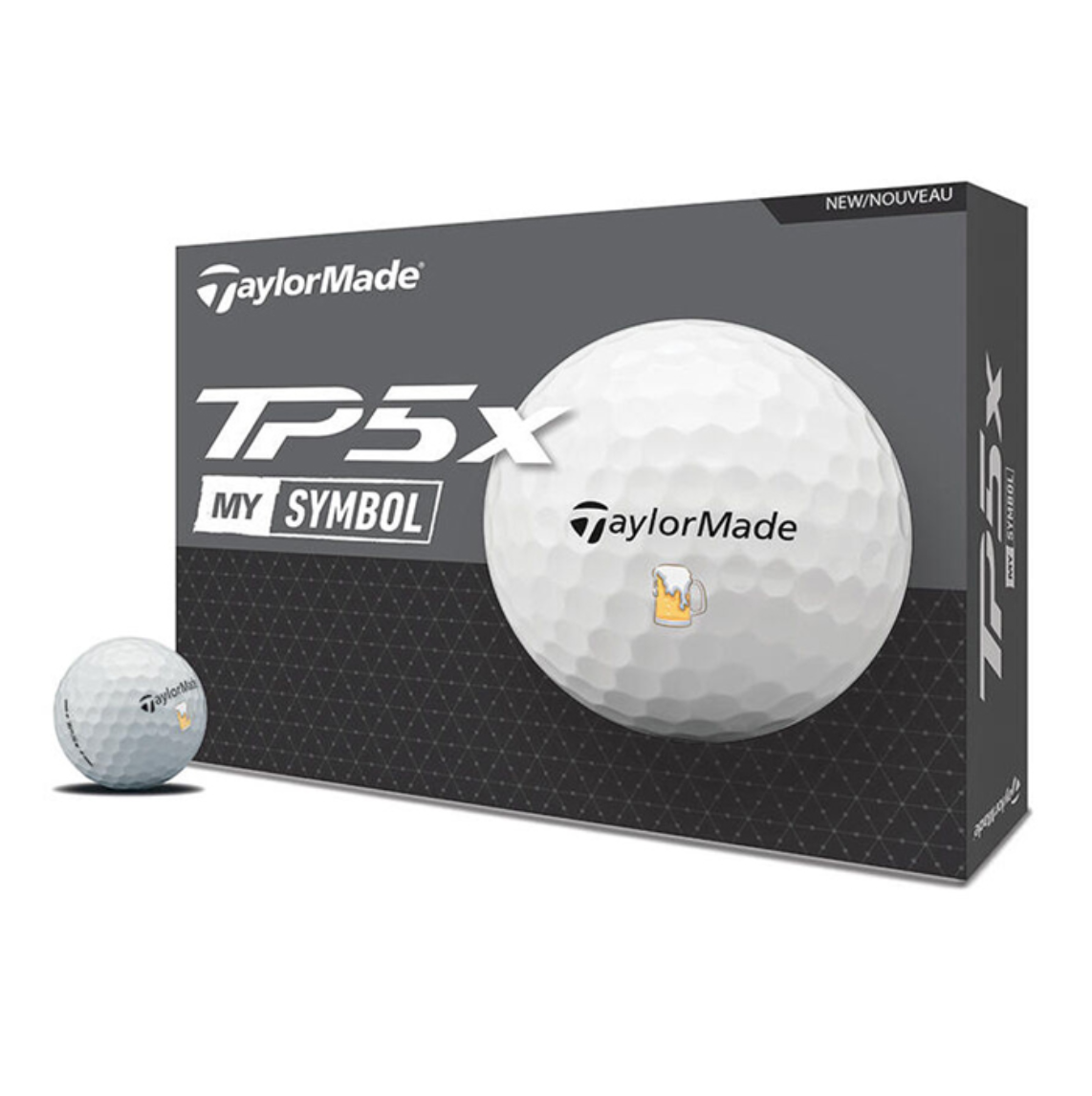 Taylormade TP5x MySymbol Golf Ball