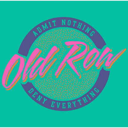 Old Row Circle Logo Neon Pocket Tee
