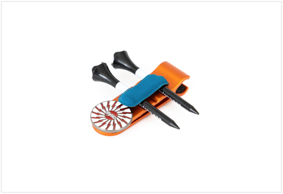 THE BYRD GOLF CLYP - Orange Oriole - The Golf Guys Online