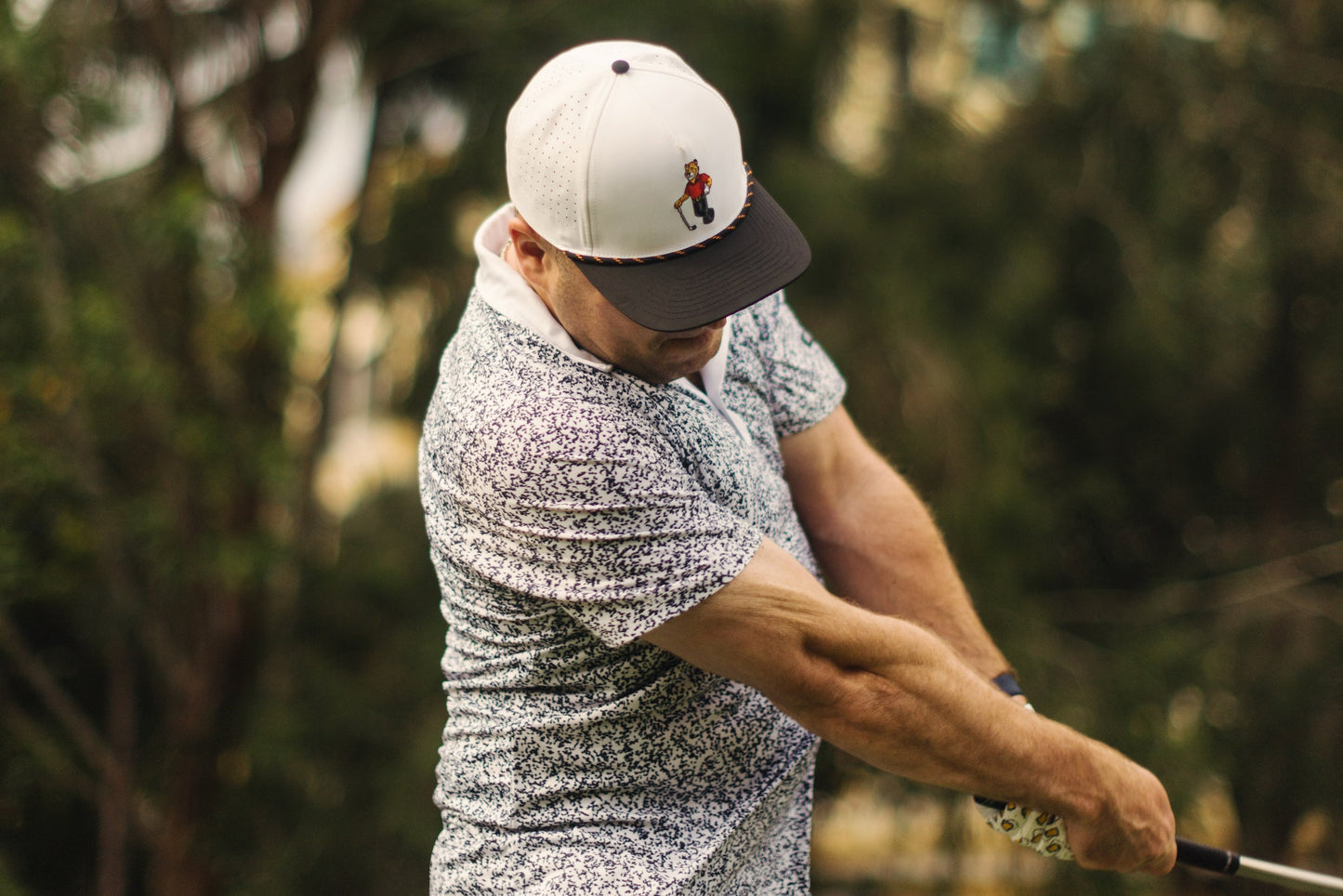 Tiger Black Golf Rope Hat - The Golf Guys Online