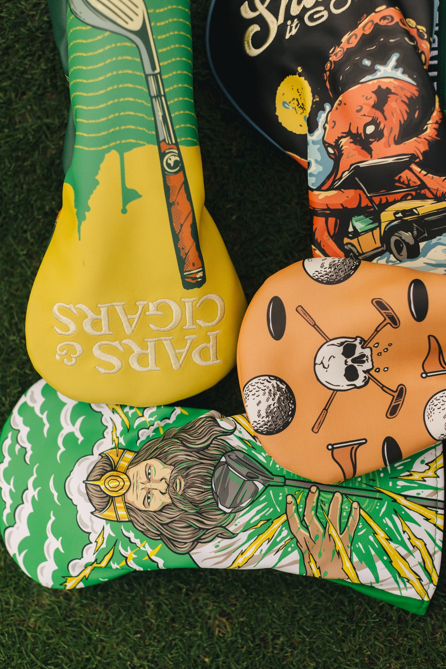 Pars & Cigars Driver Head Cover - The Golf Guys Online