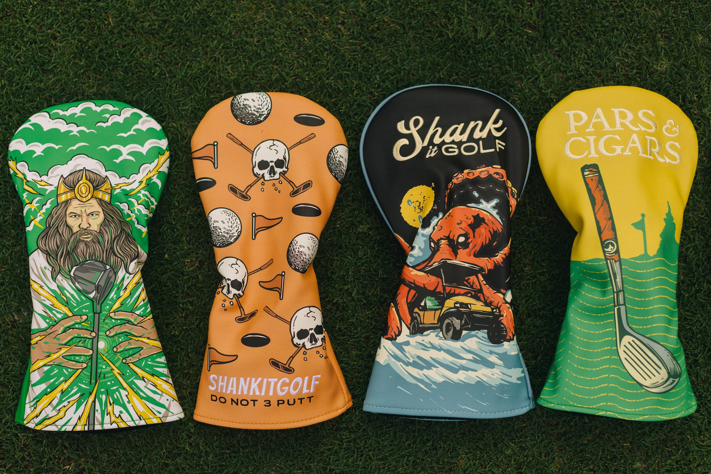 Pars & Cigars Driver Head Cover - The Golf Guys Online