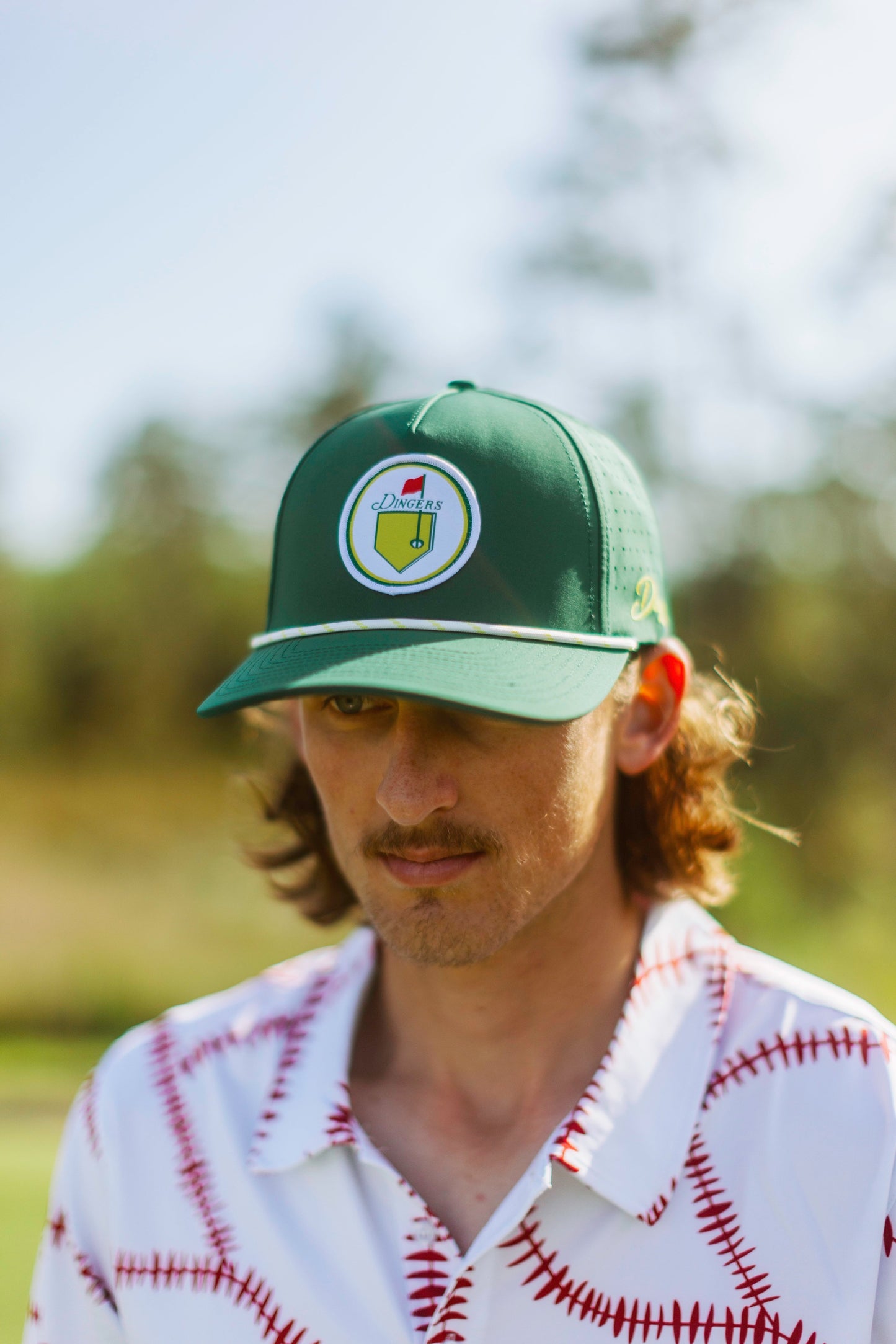 Georgia Home Run Golf Hat Green - The Golf Guys Online