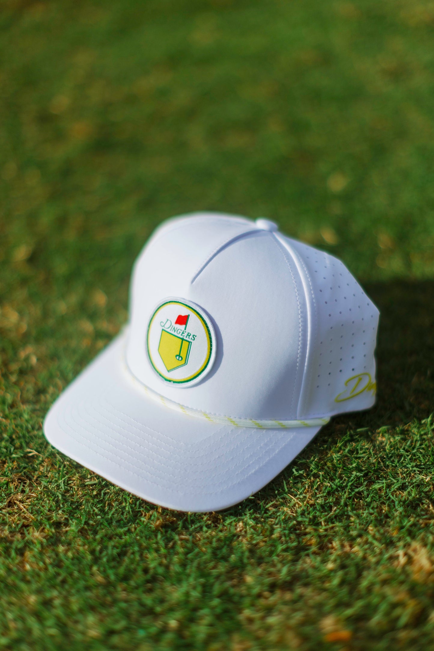Georgia Home Run Golf Hat White - The Golf Guys Online