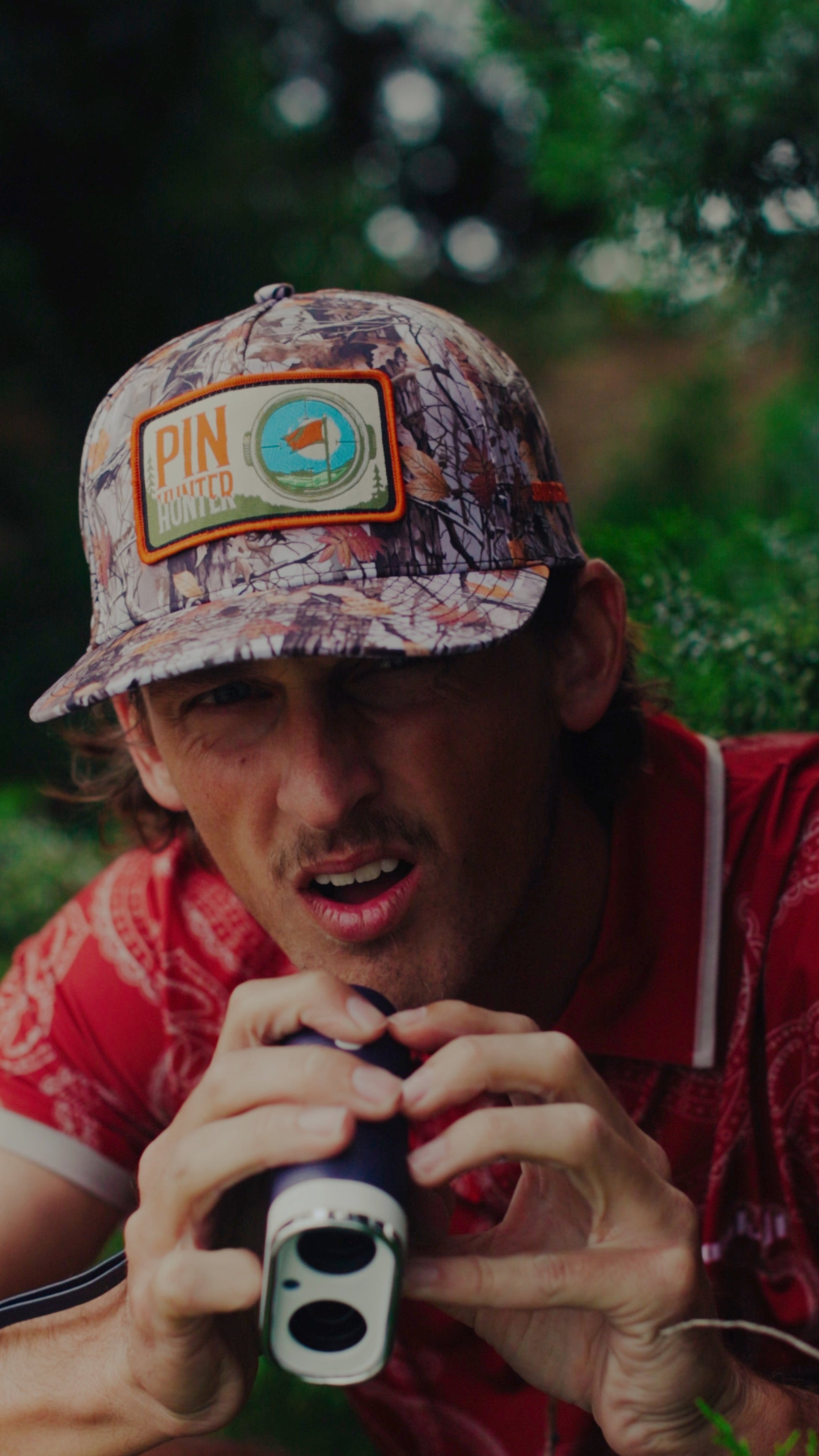 Pin Hunter Camo Golf Hat - The Golf Guys Online