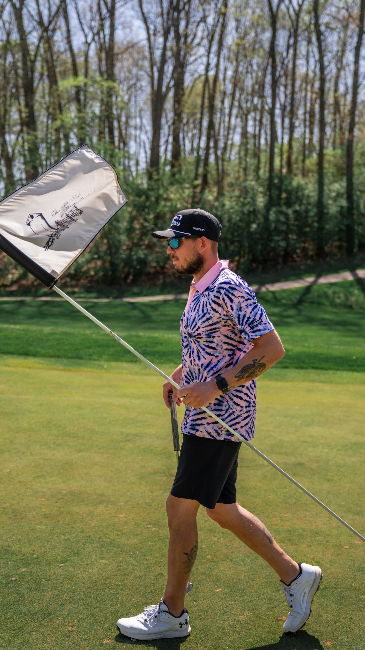 Tie Dye Polo - The Golf Guys Online
