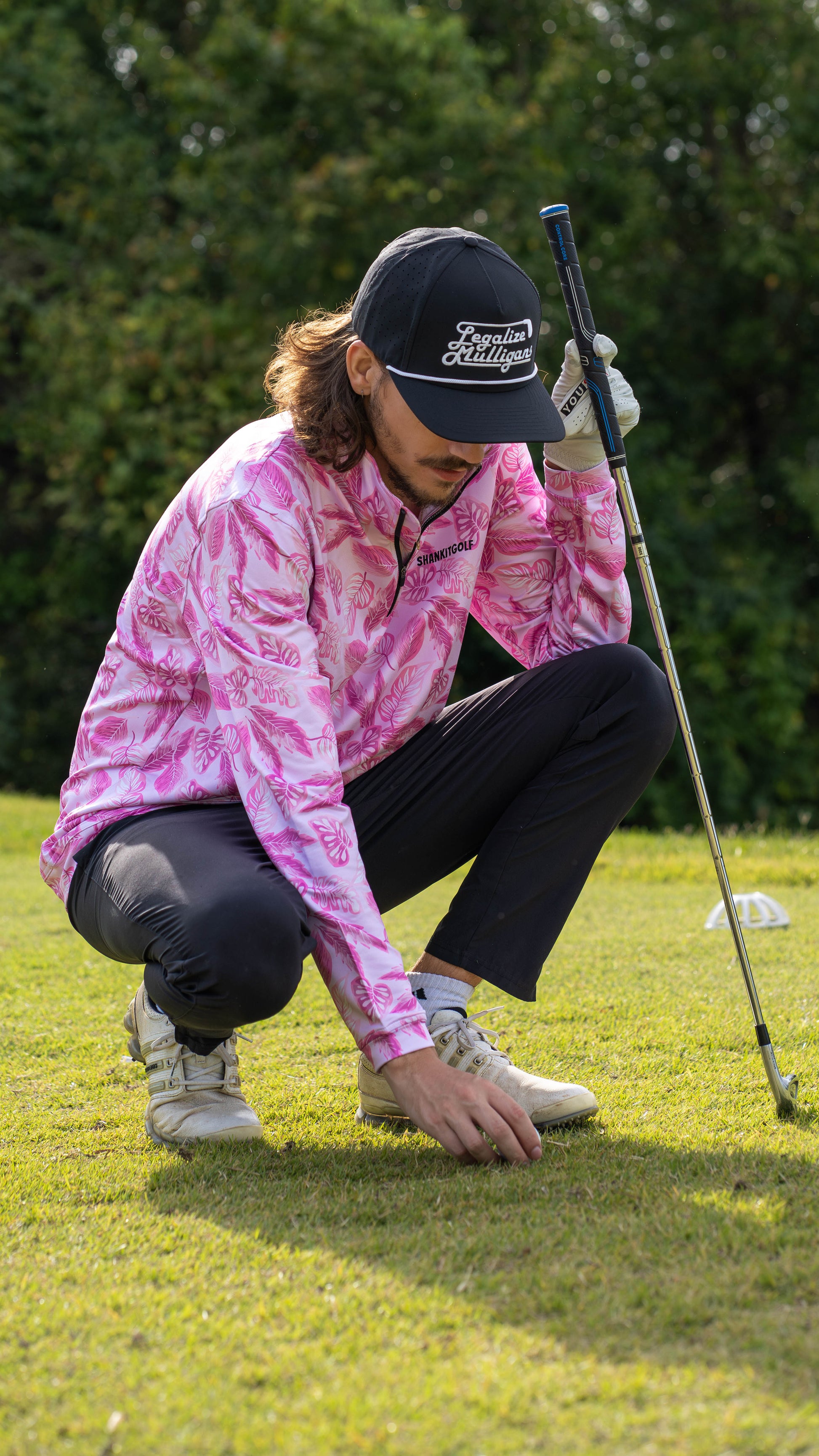 Legalize Mulligans Black Rope Hat - The Golf Guys Online