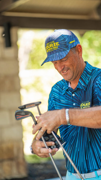 Light speed May The Course Be With You Polo - The Golf Guys Online