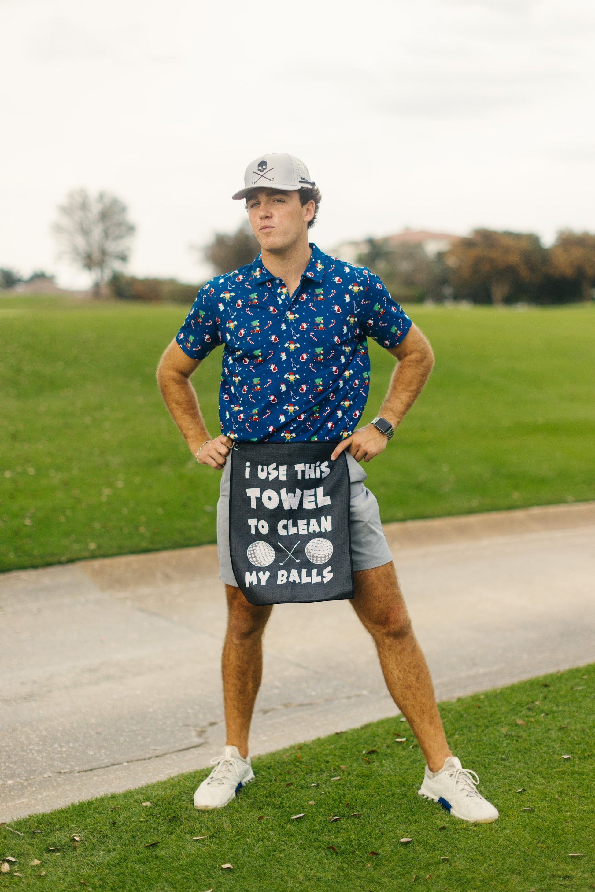 Clean My Balls Golf Towel Funny Gag Gift - The Golf Guys Online
